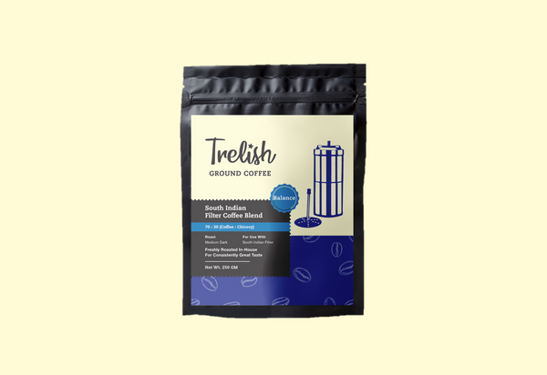 South Indian Filter Coffee 70:30 Blend - Ground Coffee (250gm)