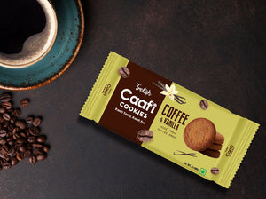 Caafi Cookies - Coffee & Vanilla - Box of 18 Packs