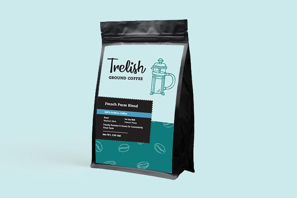 French Press Blend - Ground Coffee (250 gm)