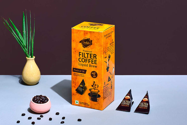 Filter Coffee Liquid Brews - Pack of 36 Sachets