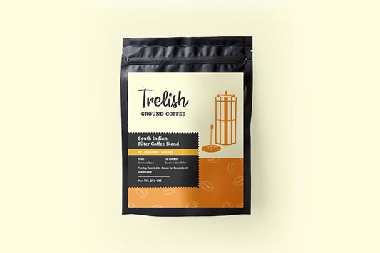 South Indian Filter Coffee 80:20 Blend - Ground Coffee (250 gm)